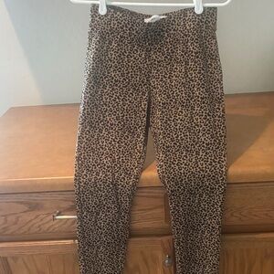 Old Navy Cheetah Stretch Pants